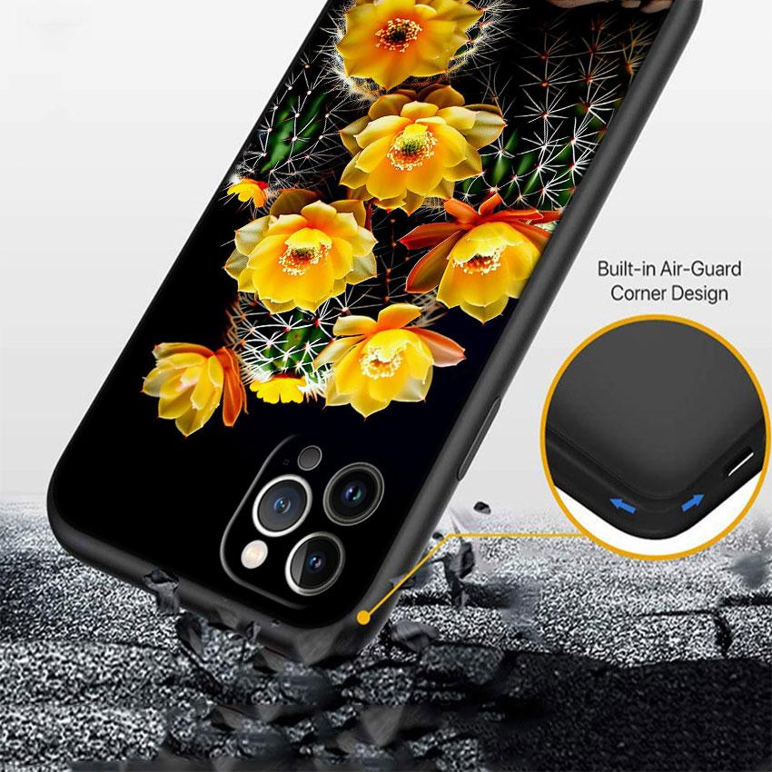 Чехол для телефона с акварельными кактусами, мягкий, для Samsung Galaxy S20 S21 S22 Ultra FE + Plus A21S A22 A24 A25 A26 A30 A30S A31