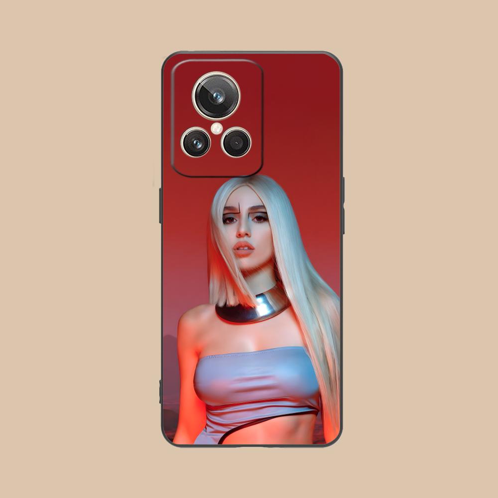 Модный матовый чехол из ТПУ Ava Max для мобильного телефона Realme GT 8 Neo Pro C75 73 71 C67 65 C55 53 C35 31 C20 15 Цветная крышка