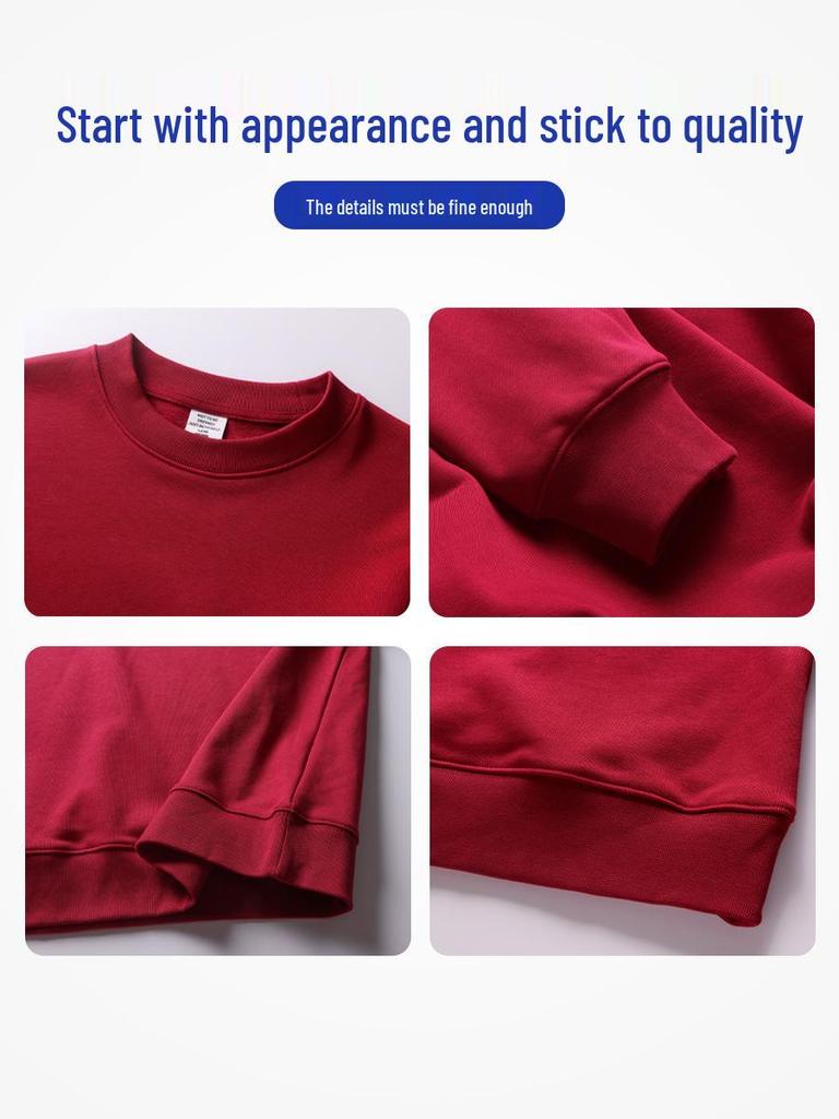 Customizable Trendy Heavyweight Unisex Sweatshirt - Perfect for Couples, Teams, and Promotional Wear for Fall and Winter