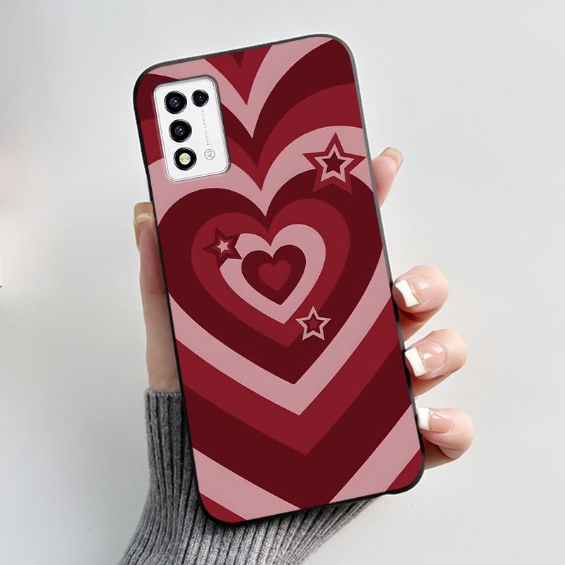 For ZTE Libero 5G III,  A202ZT Soft Silicone Black Case For ZTE Libero 5G II, A103ZT Popular Pattern Panda Shockproof Shell