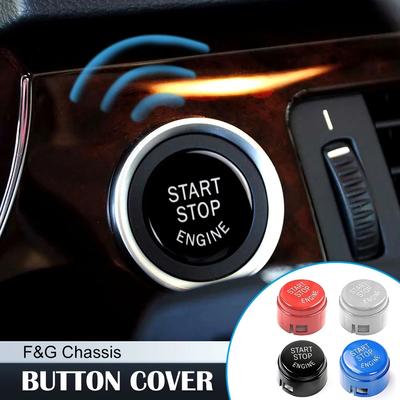 Для BMW автомобиль двигатель кнопка запуска и остановки крышка аксессуары замена ABS крышка для 1 2 3 5 6 7 X1 X3 X4 X5 X6 F01 F02 F10 F11 F12