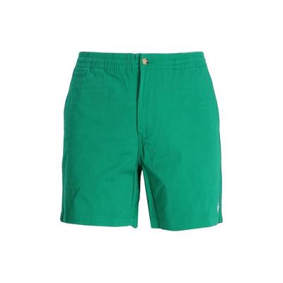 Polo SS24 однотонные повседневные шорты средней посадки с боковыми карманами на молнии мужские шорты цвета бильярдно-зеленый 710644995-055