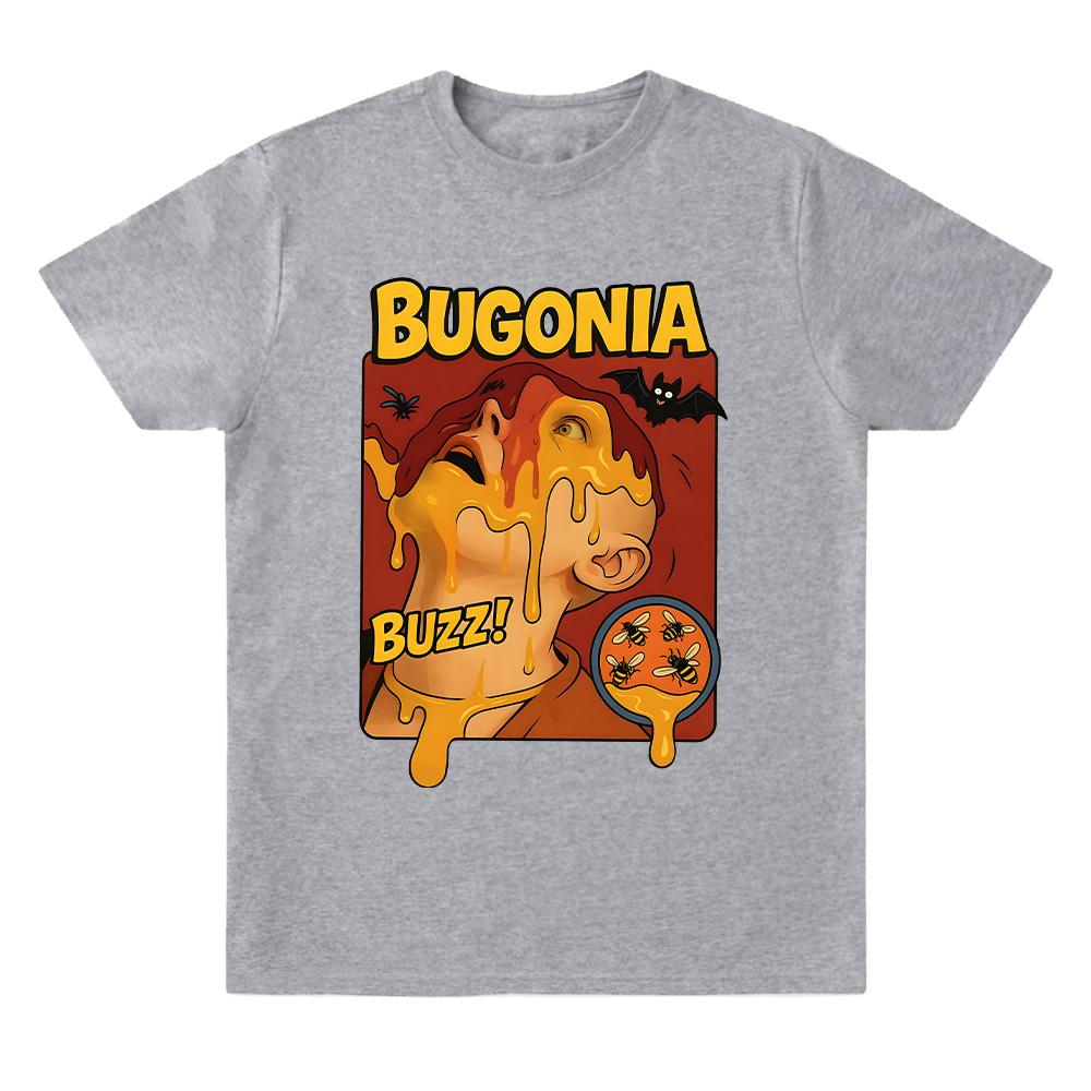 Футболка с графикой из фильма Бугония, Ретро Хоррор Арт, Эстетичная одежда, Хлопковые футболки, Модная футболка в стиле манга, Топ Харадзюку