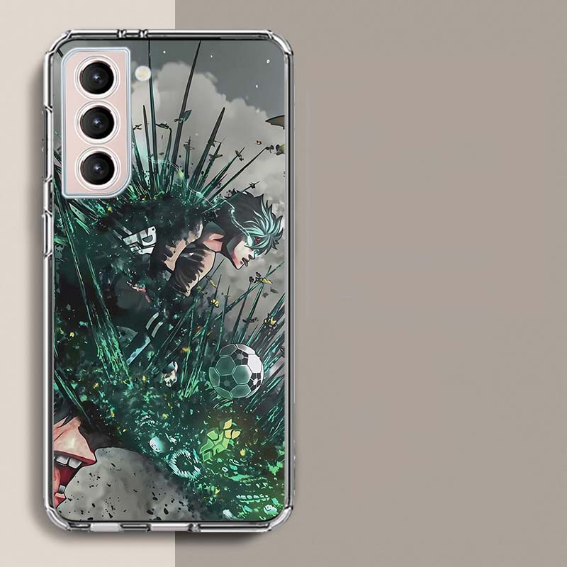 Чехол для телефона с аниме Blue Lock для Samsung A16 A17 A26 A36 A56 A57 A55 A54 A37 A15 A25 A35 A14 A24 A34 Galaxy Note 20 10 A07 A06 A04