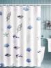LIEI Anti-Mildew Waterproof Shower Curtain