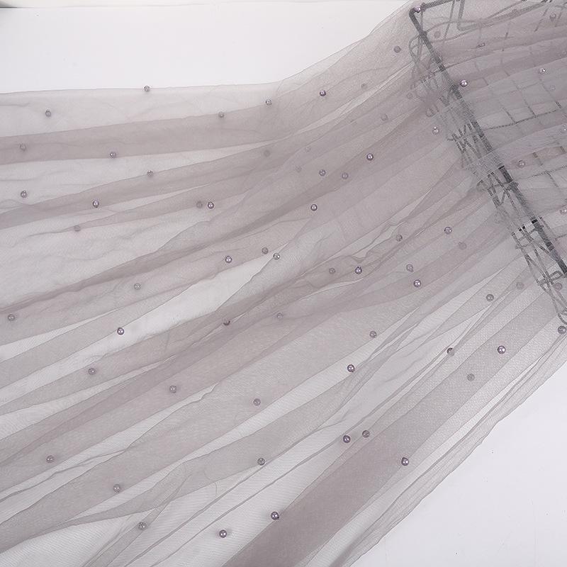 3D Жемчужный Расшитый Сетчатый Свадебный Раннер для Стола