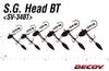 Decoy SV-34BT Jig Head Blade Treble S.G Size 3/0 , 11 Grams (8490)