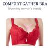 Push Up Lace Bras for Women Sexy Plus Size Brassiere Comfort Underwear Female Wide Straps On The Back Sutian Feminino