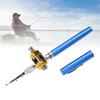 Miniature Pen Fishing Rod Portable   Size Fishing Pole with Reel Wheel for Outdoor