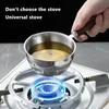 304 Stainless Steel  Frying Pan 120Ml/200Ml/300Ml Spill-Proof Mini Soup And Milk Pot Anti-Scald Kitchen Tools Accessories