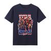 Летняя мужская футболка USA Dream Team с круглым вырезом и коротким рукавом, принт Durant James Curry, для фанатов стрелкового спорта, 100% хлопок