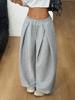 Y2K American Street Style High Waist Loose Wide Leg Sweatpants