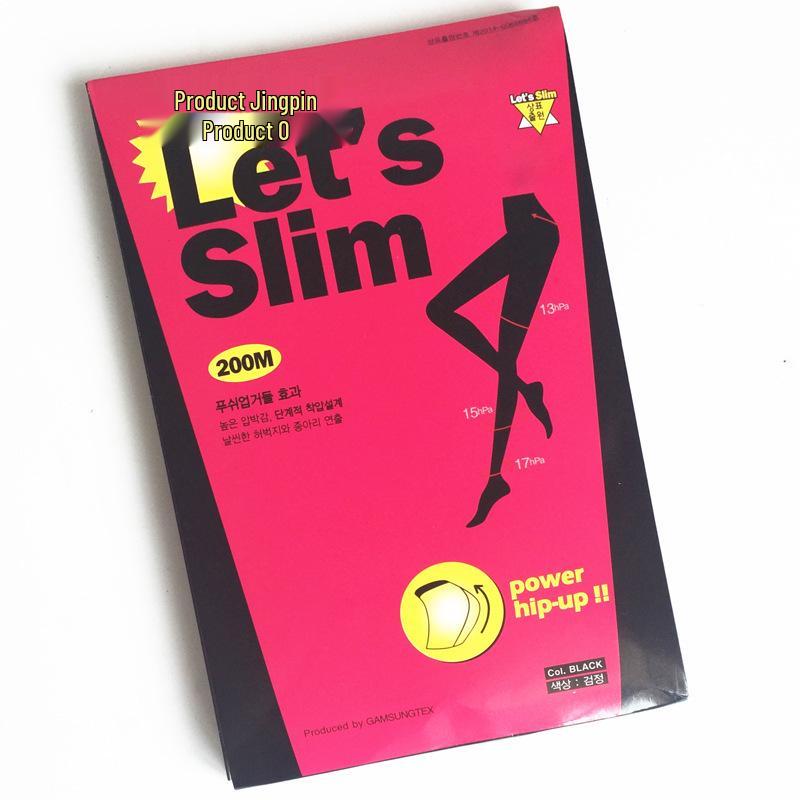 Леггинсы компрессионные Let's Slim 200M в корейском стиле