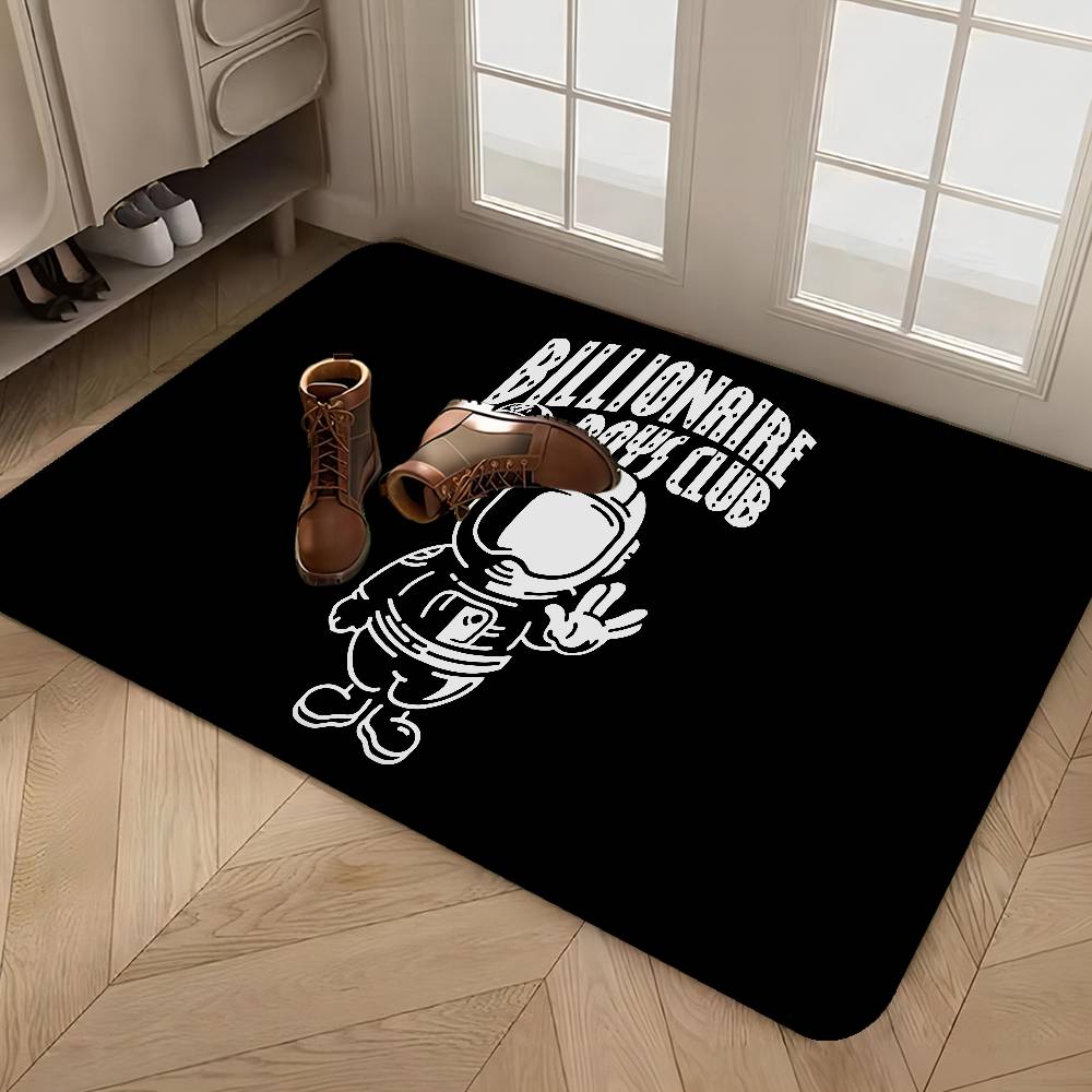 B-Billionaires B-Boys Club Kitchen Mat Kids Room Bedroom Decoration Balcony Anti-Slip Doormat Living Room Alfombra