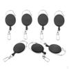 7 шт. выдвижной нейлоновый провод 60 см брелок для ключей с зажимом для ключей