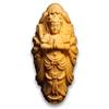VICHE Protection from Good Wood Kannon Boxwood Kannon CATT, Misfortune, Luck, Carving, Thousand-Armed Bodhisattva, Kannon, Blessing, Strap, Boxwood,
