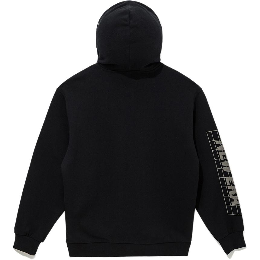 New Era FW25 Серия Худи с Карманом для Улицы Свободный Покрой Простой Передний Карман С Капюшоном Лонгслив Свитшот Унисекс Худи 14741960