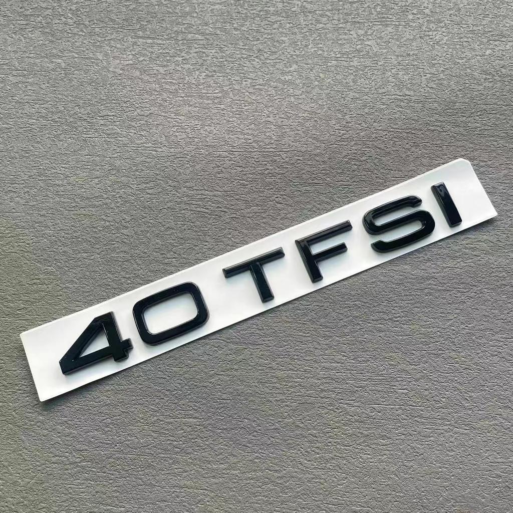 q2 A4 4Ring logo ABS Black Car Hood Front Grill Rear Trunk Emblem Sticker A4 Mark Quarrto Sline 40TFSI 45TFSI 55TFSI Emblem
