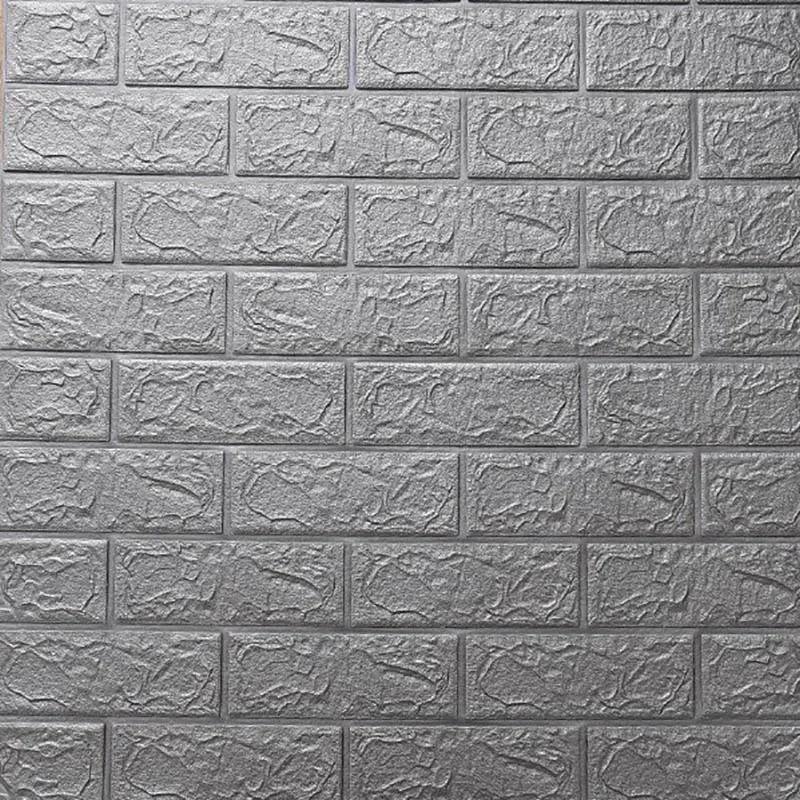 70смx5м 3D Самоклеящиеся обои Непрерывные наклейки на кирпичную стену Декорация для гостиной детской комнаты