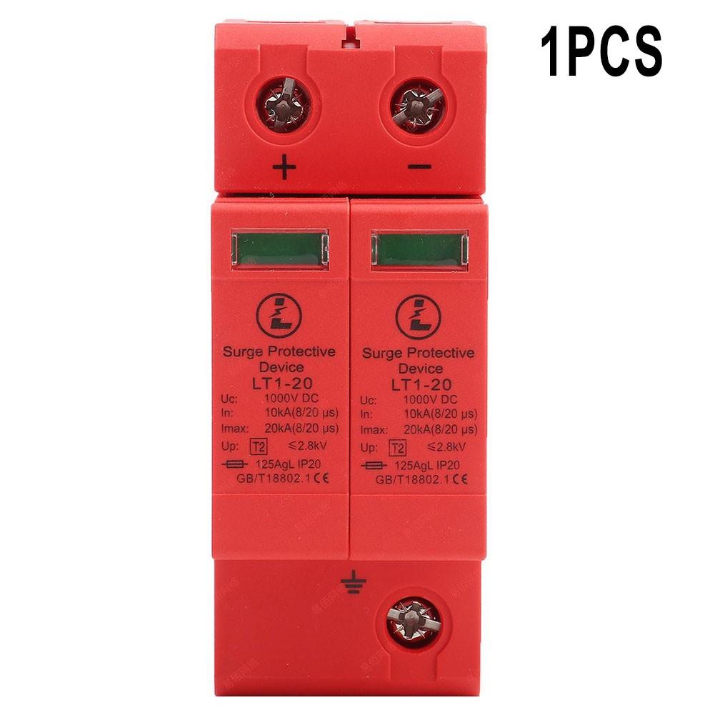 2P для SPD PV DIN-рейка низковольтный разрядник защита от перенапряжения DC1000V 20KA~40kA