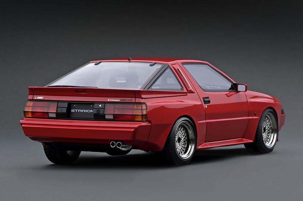 Модель зажигания Mitsubishi STARION 2600 Красный готовый продукт IG3710 1/18 GSR-VR (Е-А187А)