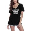 Women's T-Shirt Support Your Local Farmer - Funny Short Sleeve Tee Shirt
