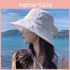 Summer Women Floppy Hat With Sun Protection And Breathable Polyester For Casual Sunshade