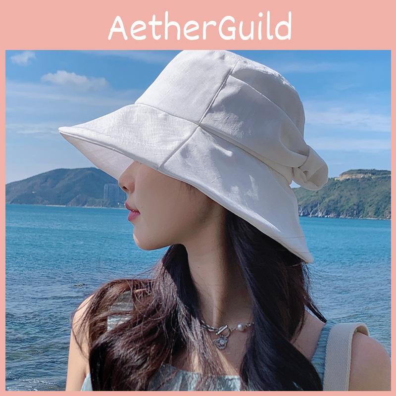 Summer Women Floppy Hat With Sun Protection And Breathable Polyester For Casual Sunshade