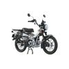 Skynet Масштаб 1/12 Готовая модель мотоцикла Honda CT125 Матовый Бронированный Серебристый Металлик Игрушка