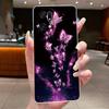 Чехол для Oppo Find X5 Pro, Роскошный модный с бабочками и цветами, Мягкий силикон, Прозрачный ТПУ, Чехол для телефона OPPO FindX5 X5Pro, Задняя крышка