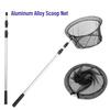 Aluminum Alloy Telescopic Folding Fishing Net with Fine Mesh