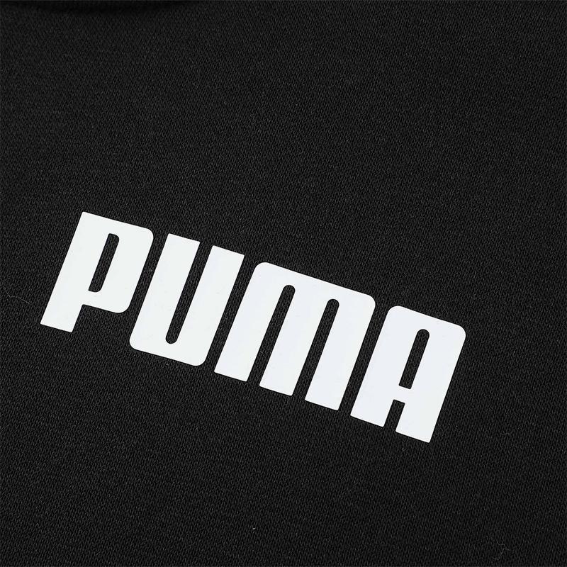 Puma Теплая трикотажная куртка с воротником-стойкой на молнии, мужские куртки, черная 688711-01