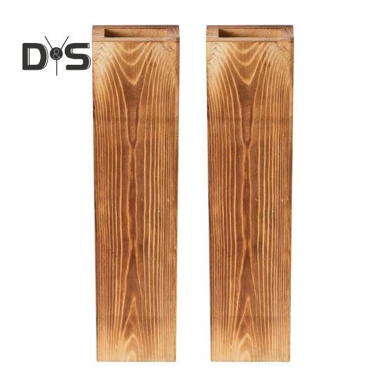 Деревянная настенная ваза для фермерского дома, настенный декор, держатель для растений, стебли эвкалипта, цветы