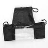 Standard Camera Waterproof Rain Cover Sleeve Protector Raincoat for Canon Nikon Sony DSLR Cameras Black