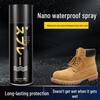 Nano Waterproof Spray for Shoes: Protects Sneakers, Leather, and Boots from Stains and Oil.