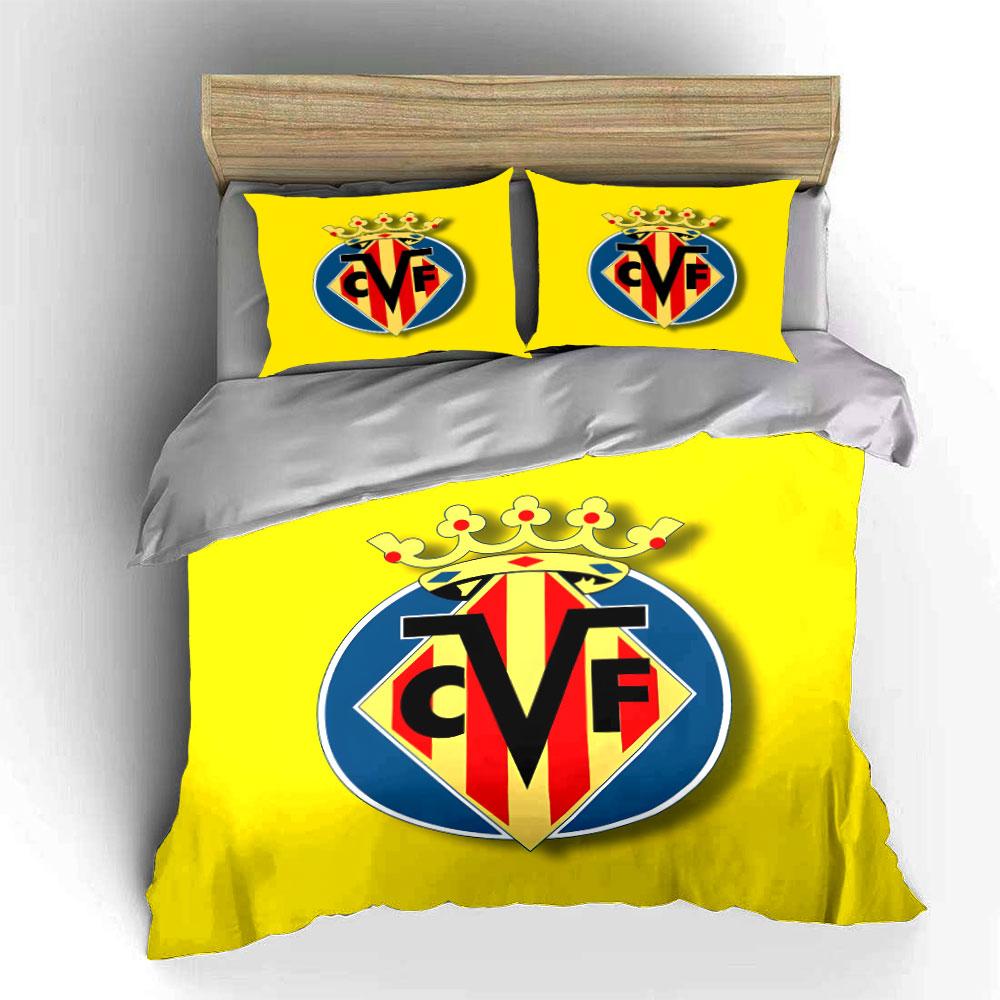 Yellow background, CVF logo. Bedding sets Duvet cover sets Duvet covers Pillowcases(1 * Duvet Cover 2 * Pillowcases without duvet insert)