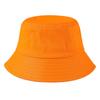 Custom Adult Cotton Bucket Hat Sublimated and Embroidered Wide Brim Round Hat for Summer Outdoor Use Solid Casual Style