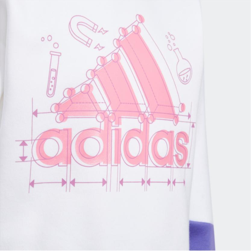 adidas Детские толстовки с круглым вырезом, утепленные HM9626