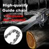 New 12/16inch Replacement Saw Chain Steel Chain Superior Technology Chain Mini Electric Saw Accessory