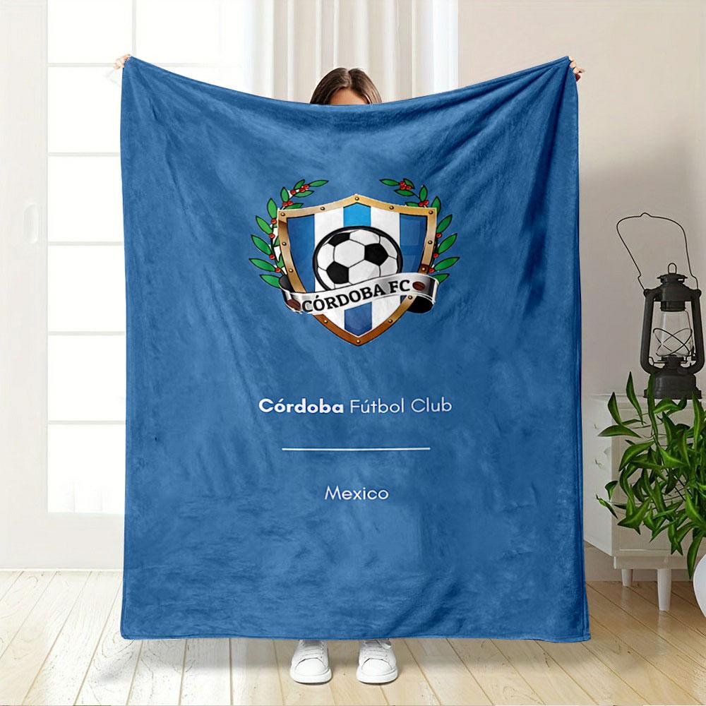 Córdoba FC Soccer Blanket for all seasons blanket lunch break throw gift