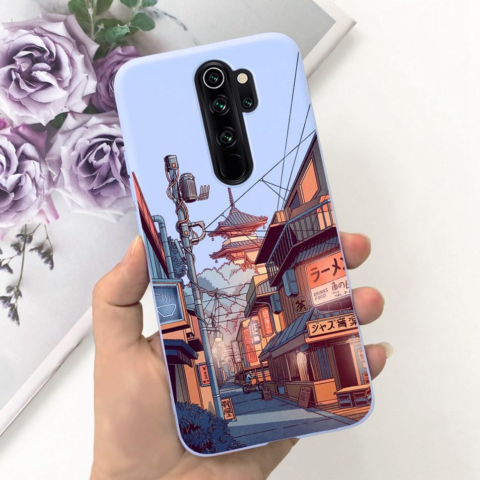 Для Xiaomi Redmi Note 8 Pro Чехол Модный Девушка Мягкий Силиконовый Задний Чехол Для Redmi Note 8Pro 8 pro Милый Мультяшный Чехол для Телефона Fundas