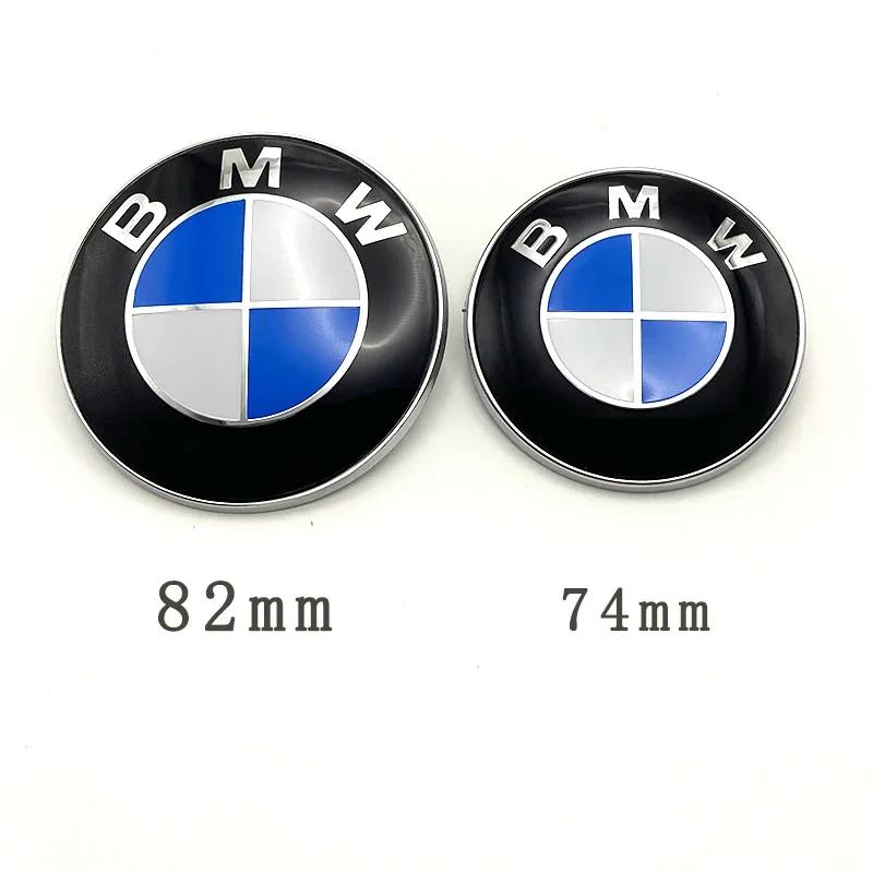 Для BMW Горячий 2025 1 шт. 82 мм 74 мм Автомобильный значок Логотип на капот передний задний багажник для Bmw E46 E39 E38 E90 E60 Z3 Z4 X3 X5 X6 511481323
