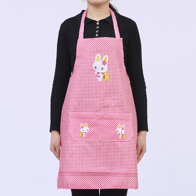 1 шт. практичные предметы домашнего обихода женский фартук с рисунком кролика кухонные аксессуары один размер шеф-повара
