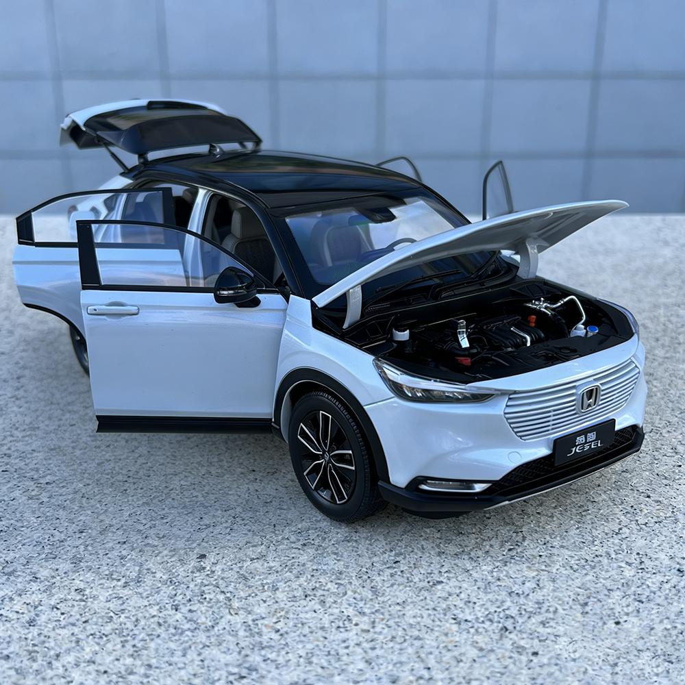 QLN2 Литье под давлением 1:Масштаб 1:18 Honda Vezel 2023 Внедорожник Сплав Симуляция Модель Автомобиля Статический Орнамент Подарок Коллекция Игрушек Декоративный Сувенир