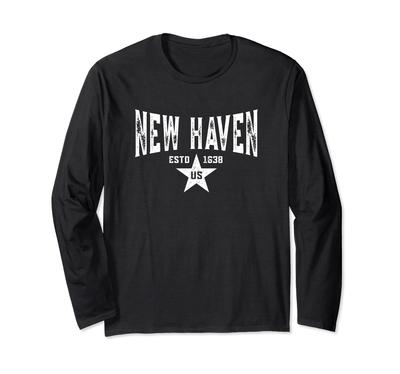 Футболка с длинным рукавом New Haven