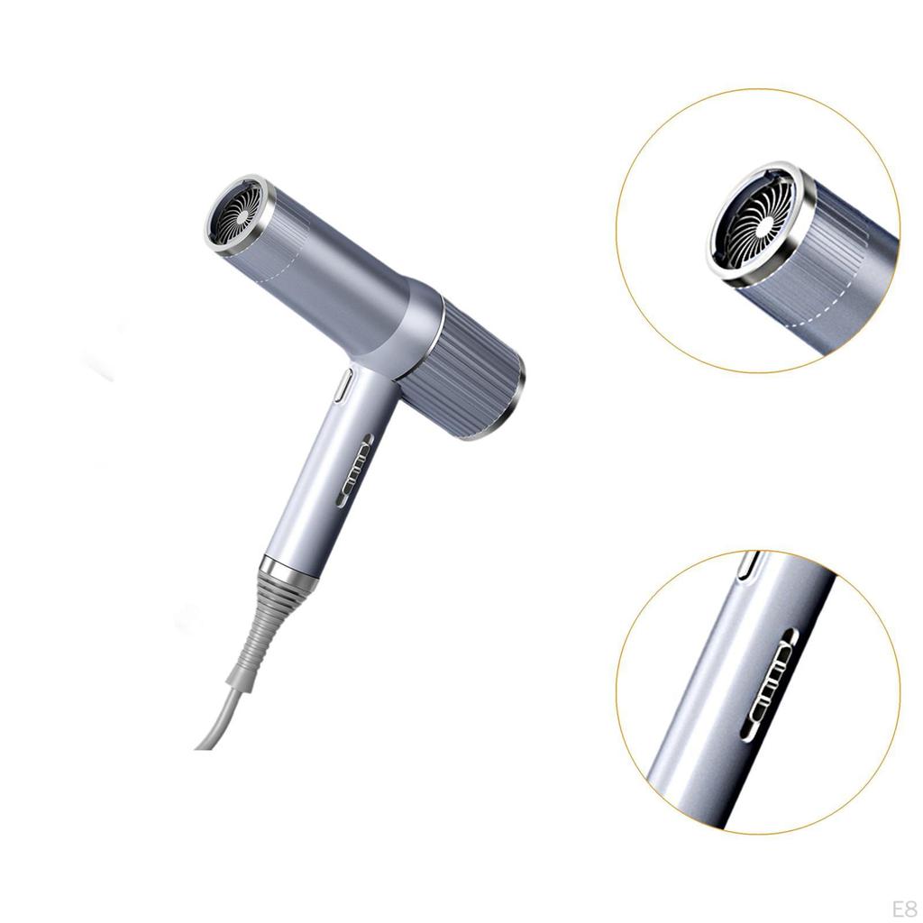 Hair Dryer Blow Mini Air Blower with Nozzle for Dorm Travel Hotel Home Use Salon