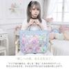 COLORFUL CANDY STYLE Ita Bag A4 Fan Bag with Aurora Color Ribbon Frills and Pin Badges Cute for and Fandoms JG050200 / - Women, Events, -