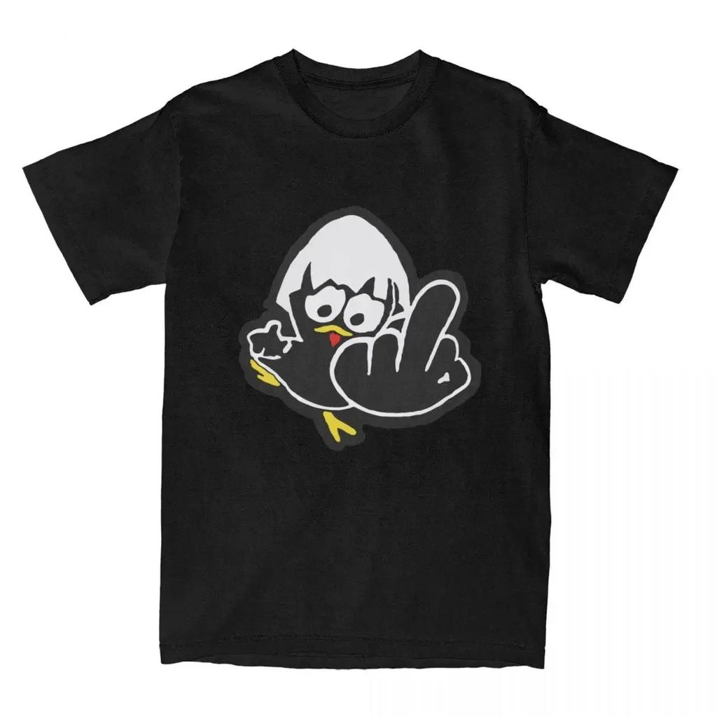 ZX TEE Calimero Смешная Мультяшная Курица Принт Футболка Мужская Женская Креативная Футболка Круглый Вырез Короткий Рукав Тренд Одежды