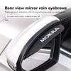 dajfhk1 For Opel Car Rearview Mirror Eyebrow Shield Protector Sticker Rain Cover Auto Accessories ADAM ASTRA J K CORSA E INSIGNIA MOKKA