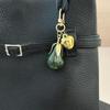 Exquisite Pear Keychain Simulation Resin Fruits Keyring Pendant Bag Charms Handbag Hanging Decoration Couple Gifts